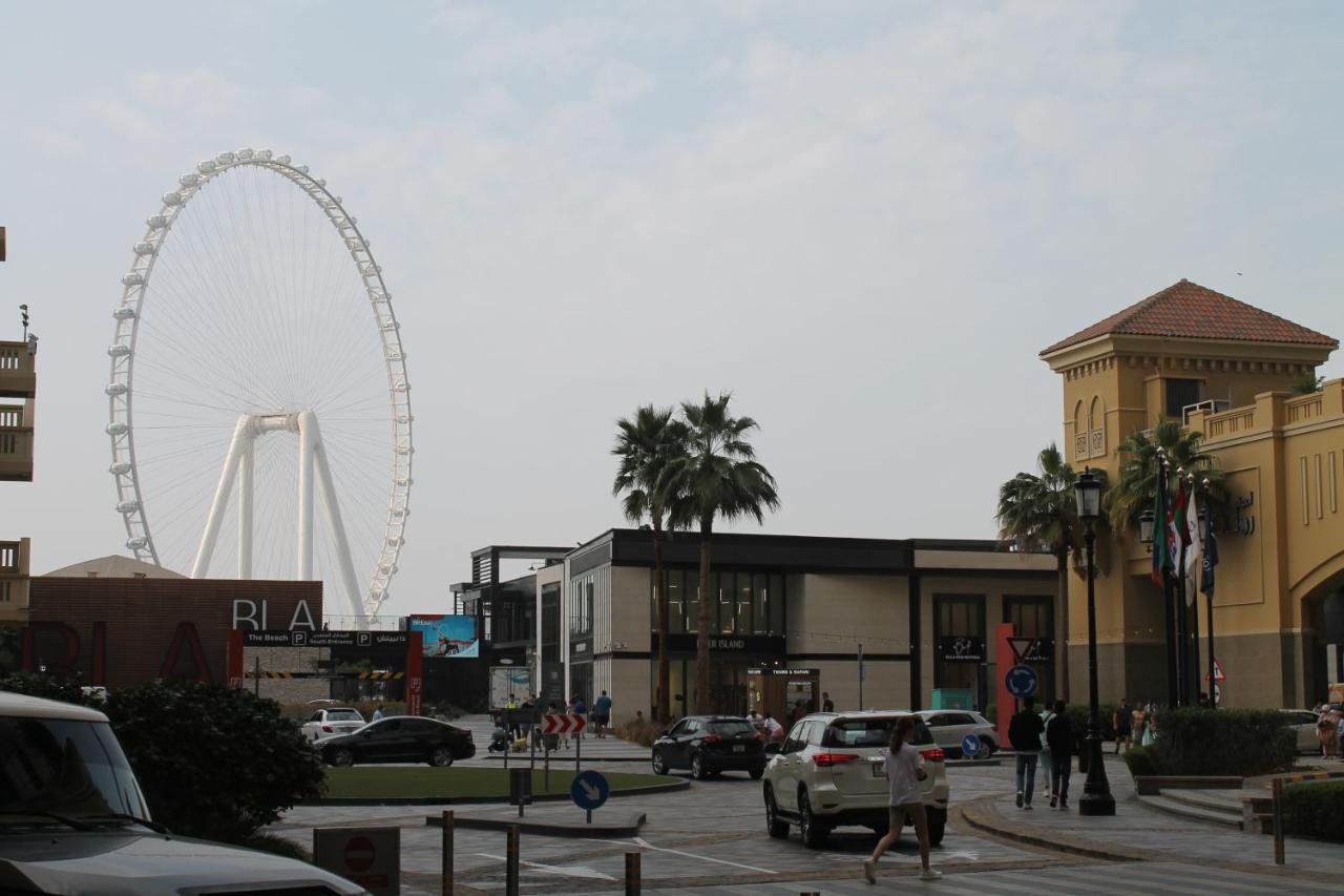 Newly Furnished One Bedroom Apartment Next To Metro & Beach In Marina Residence Dubai Eksteriør bilde